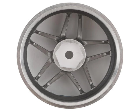 Topline Blitz BRW03 5-Split Spoke Drift Wheels (Matte Chrome) (2) (6mm Offset) w/12mm Hex - TDW-EW-0206MC