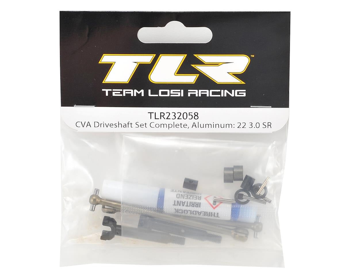 TLR2926 Driveshaft Set, Complete: 22T
