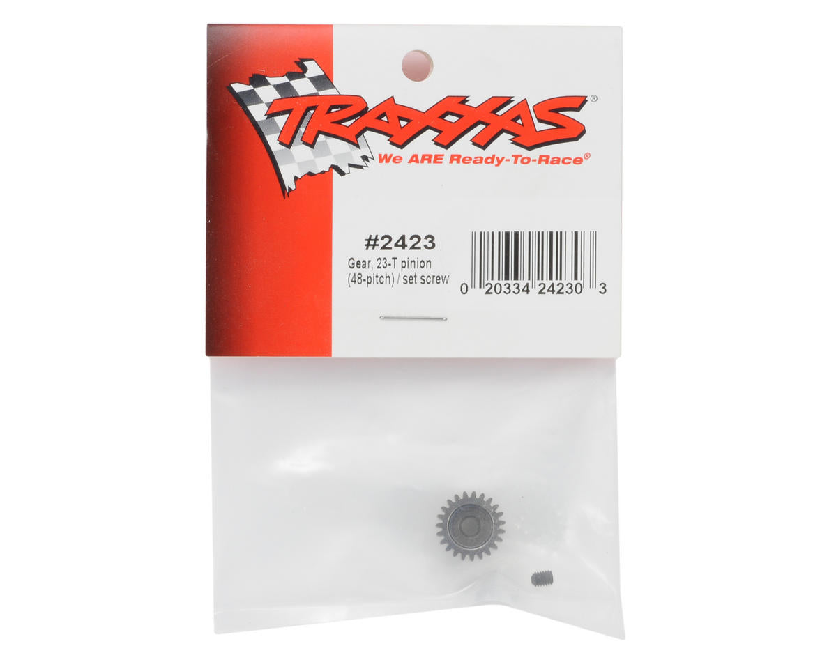 Traxxas 48P Pinion Gear w/Set Screw 3.17mm Bore 23T - TRA2423
