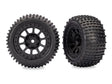 T&W Blk 2.2/alias Rear Tire - 2470-BLK