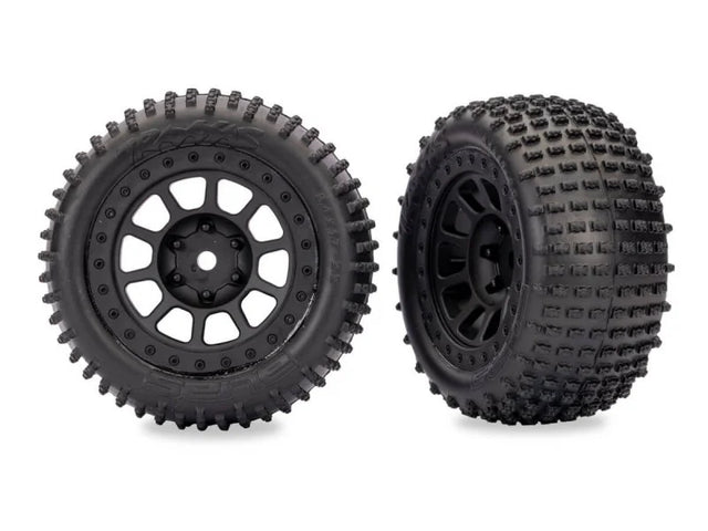T&W Blk 2.2/alias Rear Tire - 2470-BLK