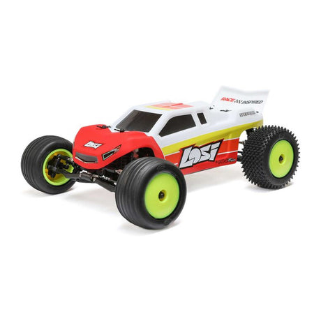 Losi 1/18 Mini-T 2.0 2S 2WD RTR Brushless Stadium Truck, Red