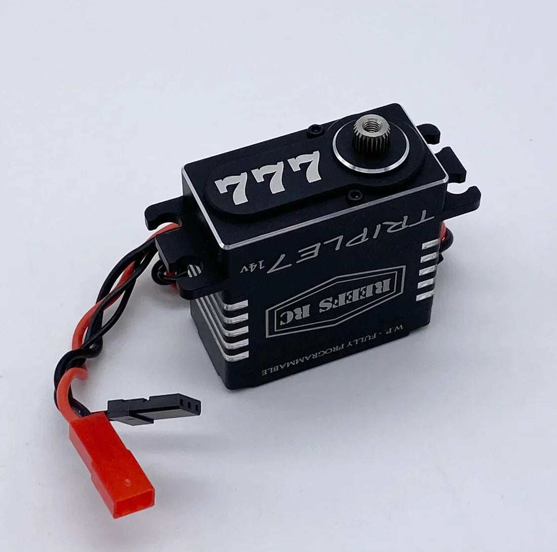Reef's RC - Triple7 14V High Torque High Speed Brushless Programmable Servo - SEHREEFS777