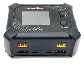 Ultra Power Technology - UP10 AC 100W / DC 2X100W Dual Port Multi-Chemistry Smart Charger - UPTUP10 - UPTUP10
