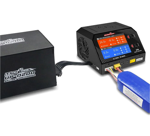 Ultra Power Technology - UP8 AC 400W / DC 600W 16A x2 Dual Channel Output 1-6S Battery Charger/Discharger/Balancer/Tester - UPTUP8