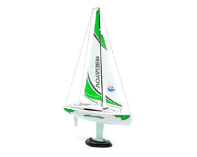 PlaySTEAM Voyager 280 Sailboat w/2.4GHz Transmitter (Green) - XP-XB03401C - XP-XB03401C