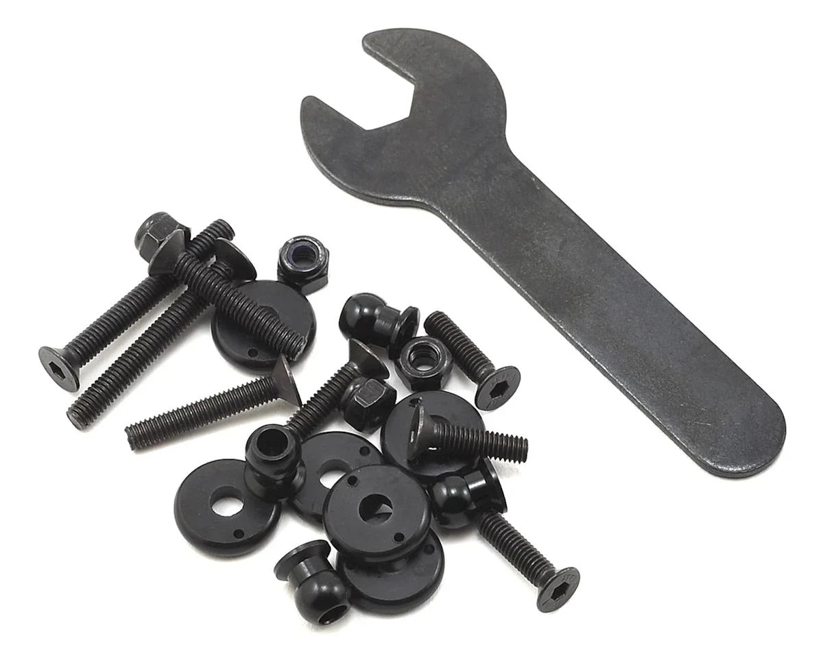 Yeah Racing 110mm Desert Lizard Two Stage Internal Spring Shock (2) (Black) - YEA-DDL-110BK