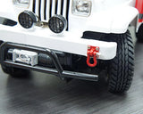 Yeah Racing 1/10 Crawler Scale Heavy Duty Shackle w/Mounting Bracket (Red) (2) - YEA-YA-0358
