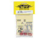 Yeah Racing 1/10 Crawler Scale Heavy Duty Shackle w/Mounting Bracket (Red) (2) - YEA-YA-0358