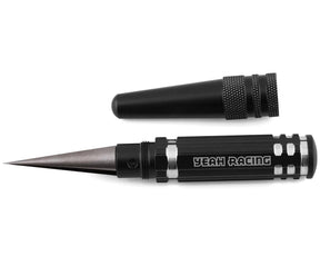 Yeah Racing Aluminum 0-14mm Body Reamer (Black) - YEA-YT-0178BK - YEA-YT-0178BK
