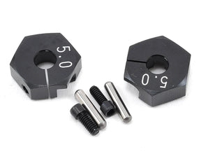 Yokomo Aluminum Clamp Wheel Hub Hex (Black) (2) (5.0mm) - YOKBD-011CBA