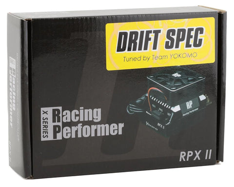 Yokomo RPX-II Drift Spec Sensored Brushless ESC (Black)