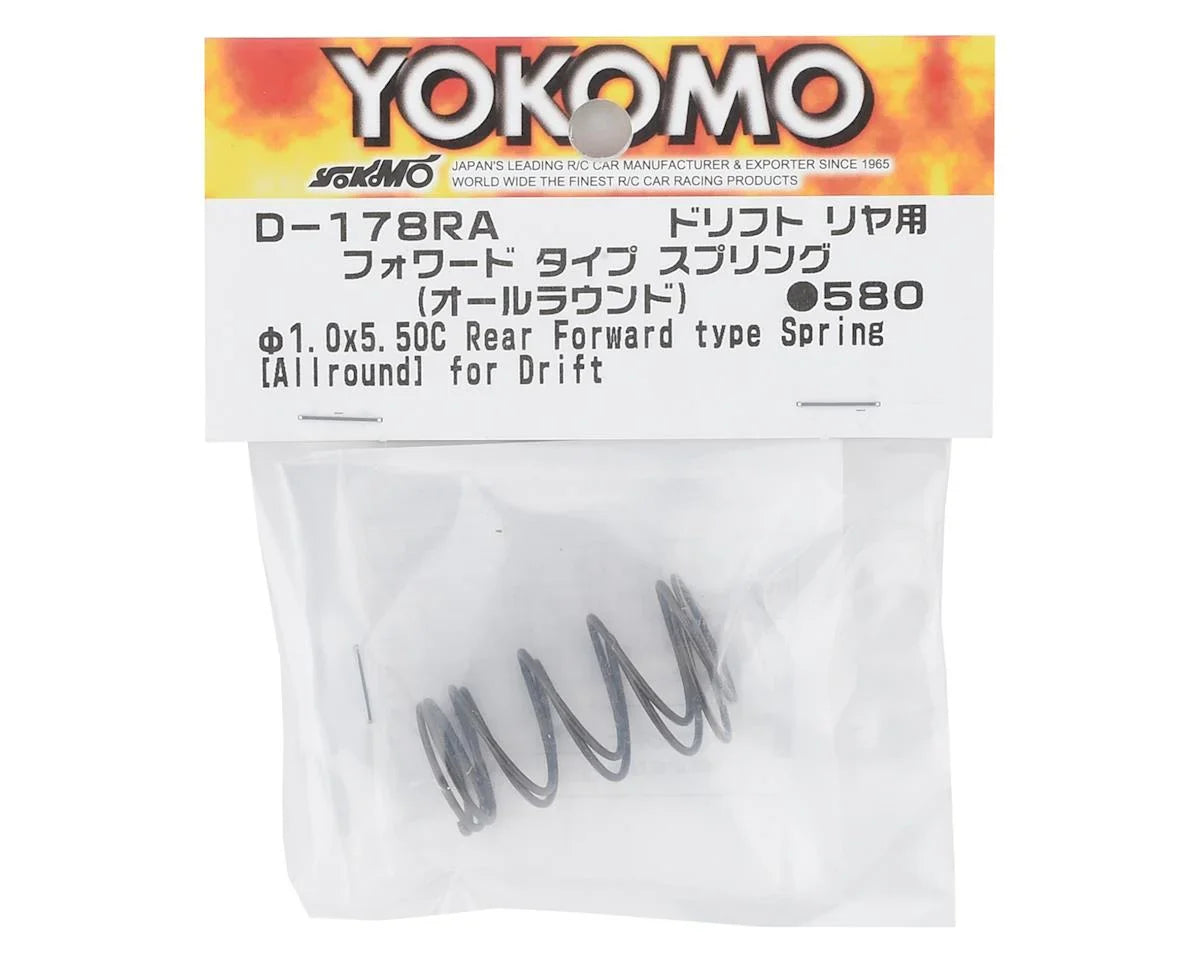 Yokomo YD-2 Rear Forward Type RWD Drift Spring (All Round) - YOKD-178RAA