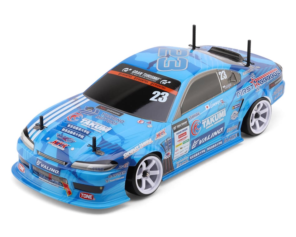 Yokomo RD2.0 Rookie Drift 1/10 RWD Drift Car Kit (Blue) w/Mercury Sayaka Special S15 Body