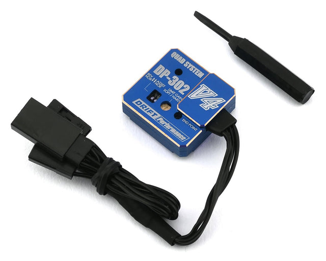 Yokomo DP-302 V4 Drift Steering Gyro (Blue)