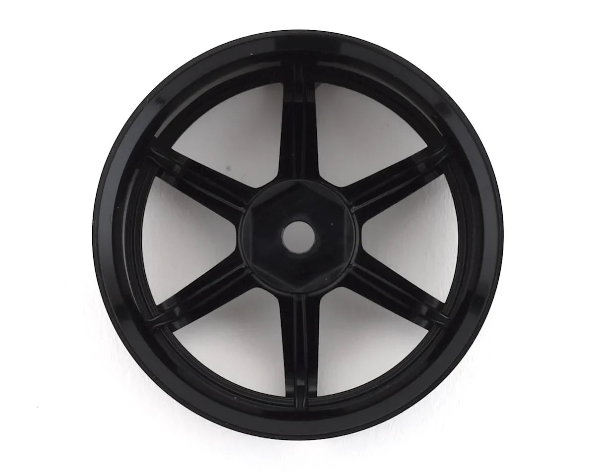 Yokomo 12mm Hex Racing Performer Drift Wheels (Black) (2) (8mm Offset) - YOKRP-6213B8A