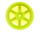 Yokomo 12mm Hex Racing Performer High Traction RWD Drift Wheels (Yellow) (2) (6mm Offset) - YOKRP-6313Y6A
