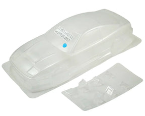 Yokomo Nissan 180SX Street Version Drift Body Set (Clear) - YOKSD-180BB