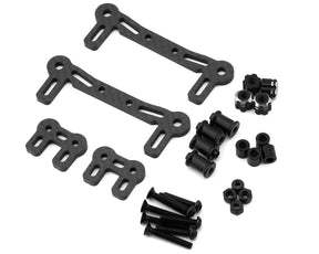 Yokomo YD-2 Graphite Shorty Battery Holder - YOKY2-118CG2A