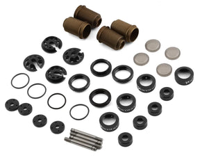 Yokomo YD-2 Super Low Friction Aluminum Big Bore Shock Set (Black) - YOKY2-SBBSA - YOKY2-SBBSA