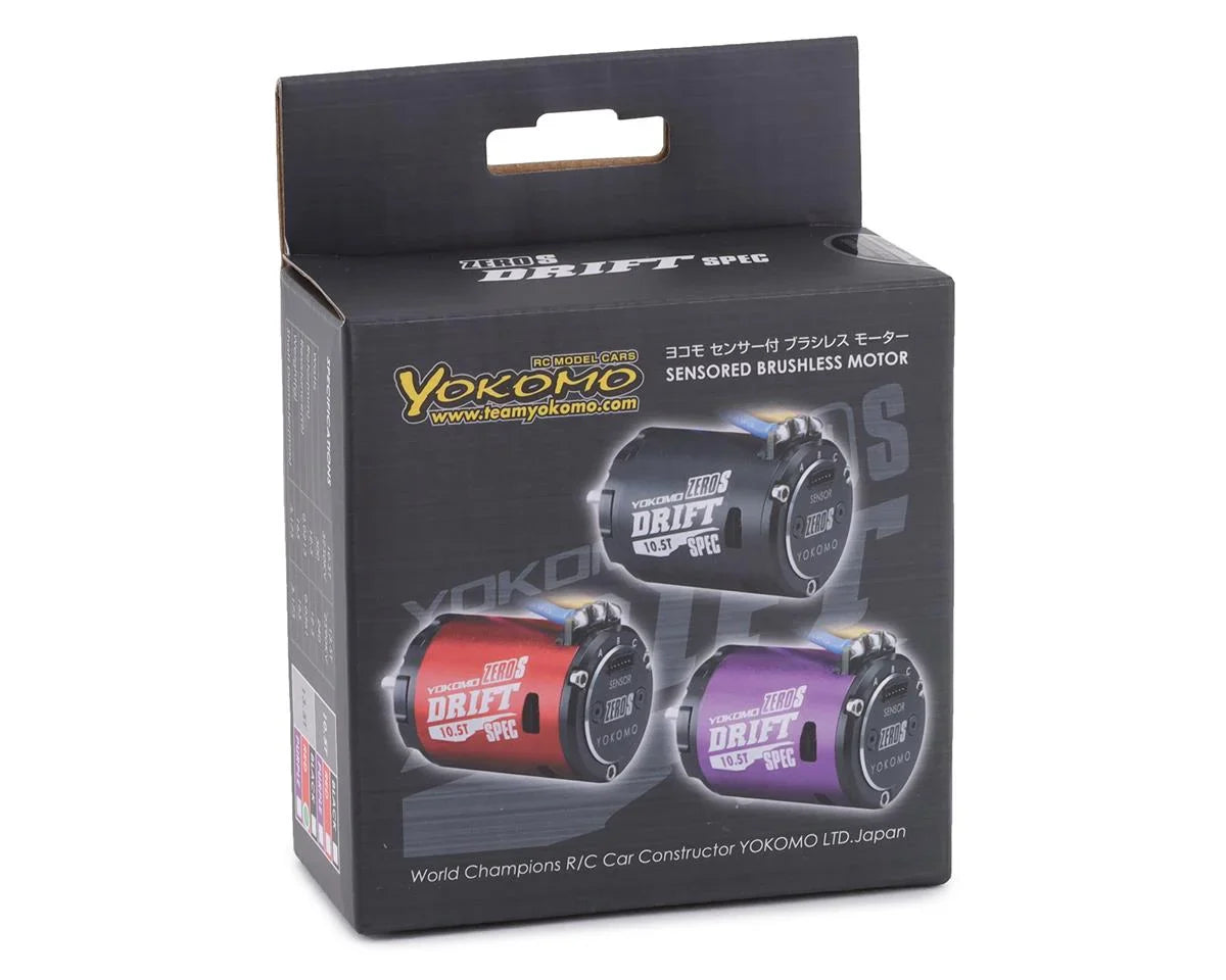Yokomo ZERO-S Drift Brushless Motor (13.5T) (Black) - YOKYM-S135DBA