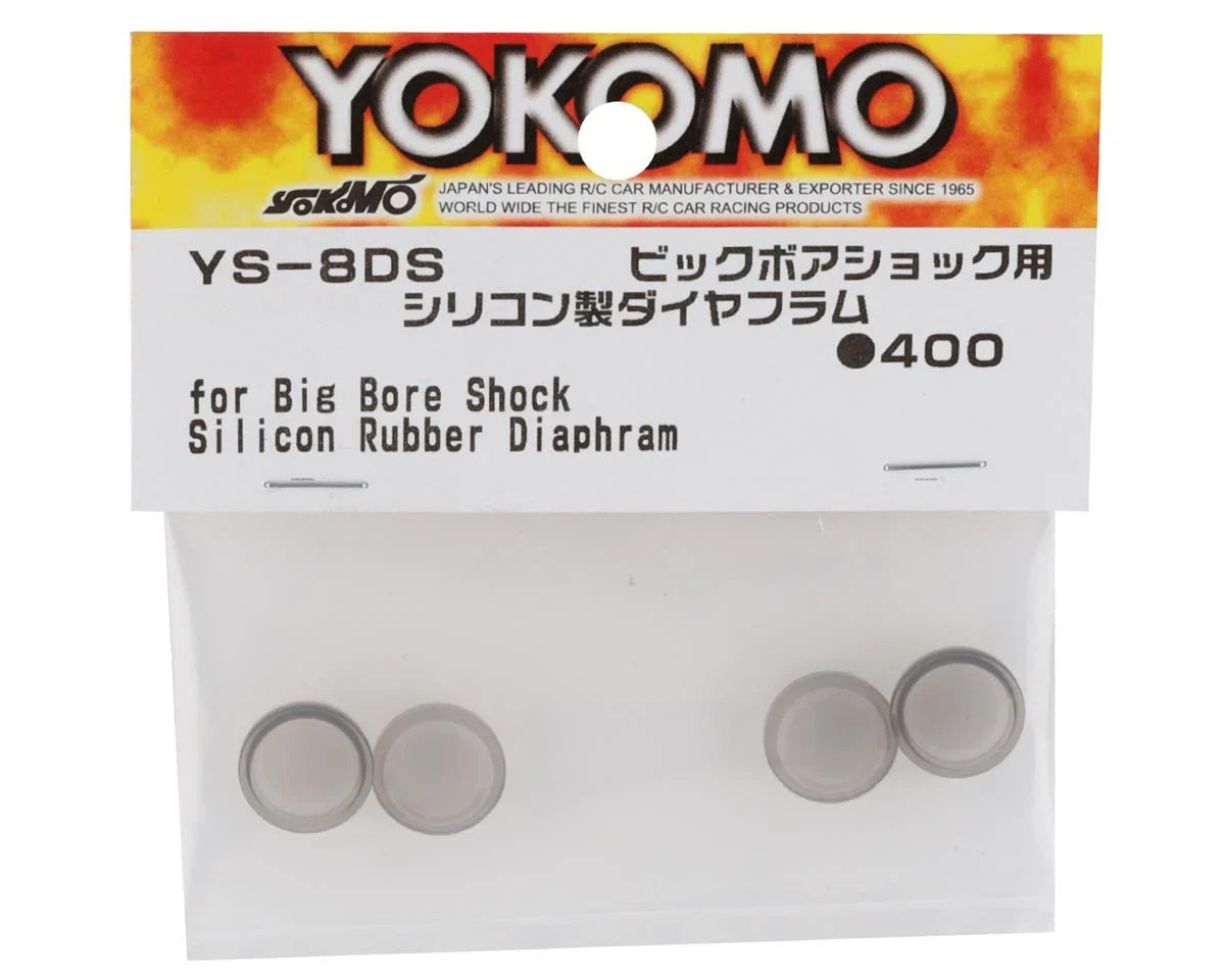 Yokomo BD8/BD7 Silicone Big Bore Shock Diaphragm Set (4)