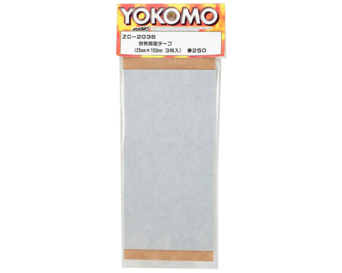 Yokomo Heat-Resistant Double-Stick Tape (3) (25x150mm)