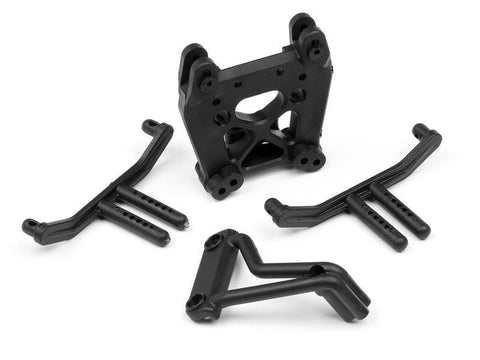 HPI #105312 - SHOCK TOWER/BODY MOUNT/ROLL BAR SET