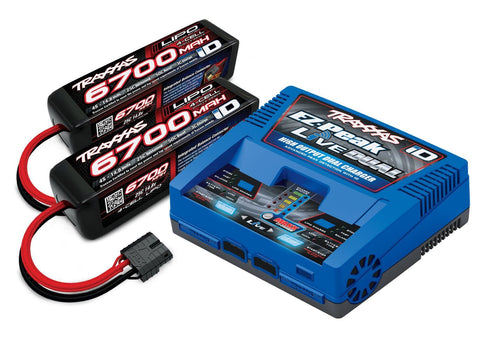 Dual Battery/Charger Completer Pack / 4S LIPO COMPLETR - 2997