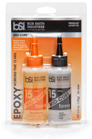 Bob Smith Industries Mid-Cure 15 Minute Epoxy 4.5 oz - BSI-203