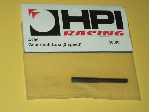 HPI -  A296 GEAR SHAFT LOSI (2 SPEED) **