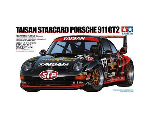 Tamiya 1/24 Taisan StarCard Porsche 911 GT2 Model Kit - TAM24175