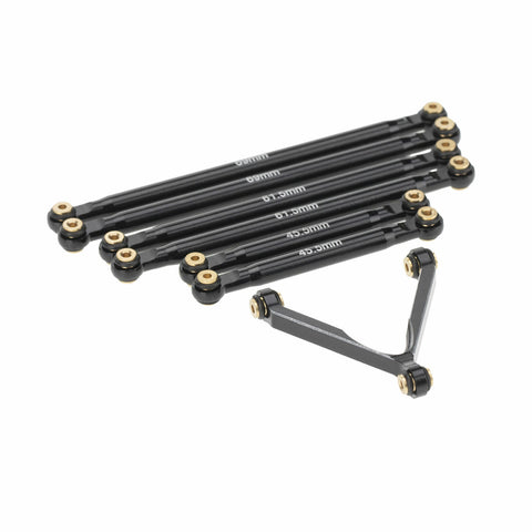 Aluminum Link Set For Axial SCX24 Deadbolt 133.5mm - TRC-057
