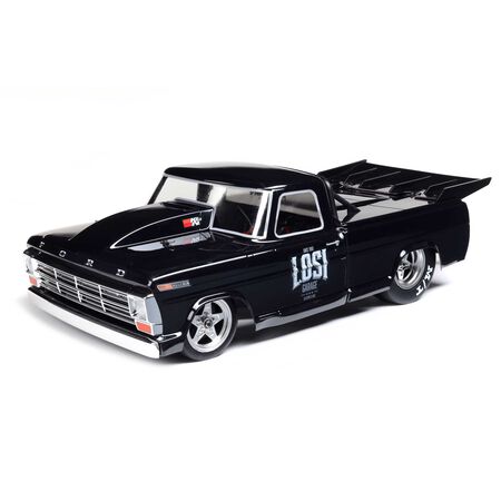 1/10 '68 Ford F100 22S 2WD No Prep Drag Truck Brushless RTR, Losi Garage - LOS03045T2