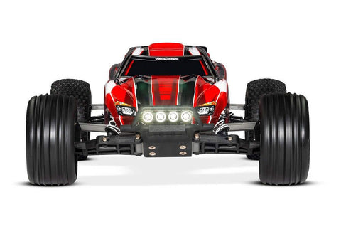 Traxxas Rustler with LED Lights -TRA37054-61-RED