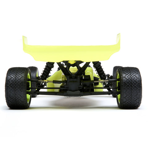 1/16 Mini-B 2WD Buggy Brushed RTR, Yellow/White - LOS01016T3