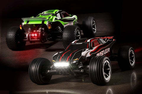 Traxxas Rustler with LED Lights -TRA37054-61-RED