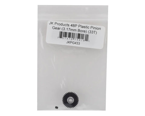 JK Products 48P Plastic Pinion Gear (3.17mm Bore) 33T - JKPG433