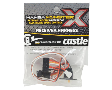 Castle Creations Monster X Receiver Harness - CSE011-0106-00