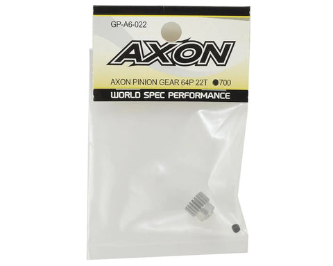 Axon 64P Aluminum Pinion Gear (22T) - AXOGP-A6-022