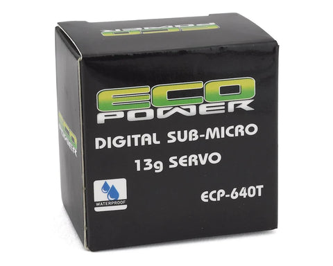 EcoPower 640T 13g Waterproof Metal Gear Digital Sub Micro Servo TRX-4 & TRX4-M - ECP-640T