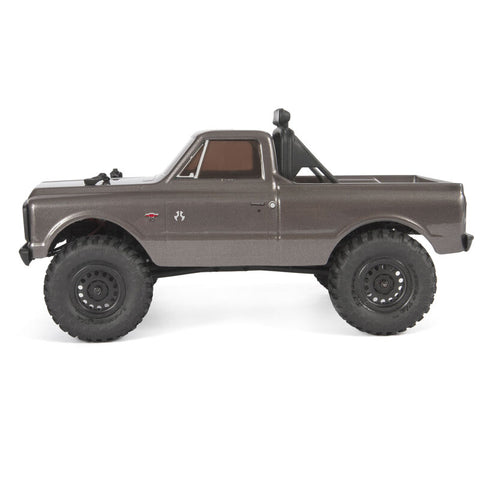 1/24 SCX24 1967 Chevrolet C10 4WD Truck Brushed RTR, Silver - AXI00001T2