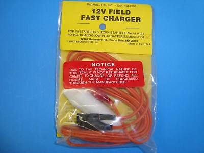 MCDANIEL 12V FIELD FAST CHARGE FOR ON BOARD #134