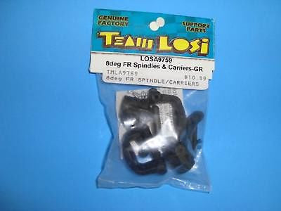 TEAM LOSI 8 DEG FR SPINDLE/CARRIERS #A-9759