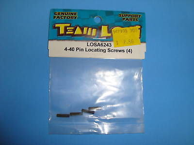 TEAM LOSI 4-40 PIN LOCATING SCREWS (4) #A-6243