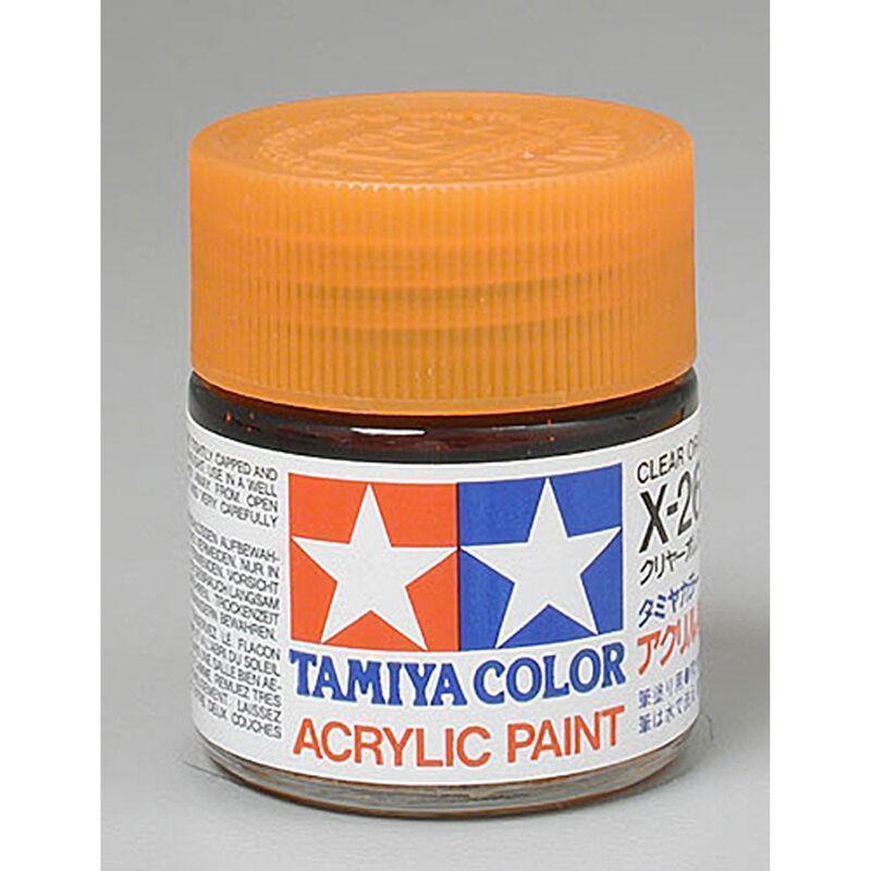 Acrylic X26 Gloss,Clear Orange