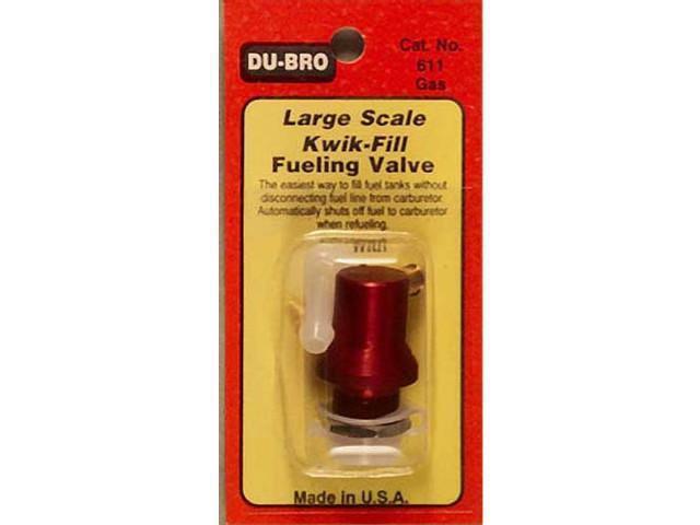 Dubro Large-Scale Fuel Valve Gas