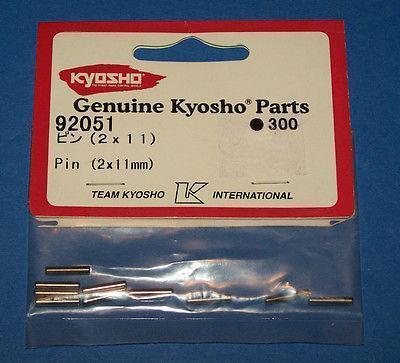 KYOSHO GENUINE PIN (2X11MM) 10 PCS #92051