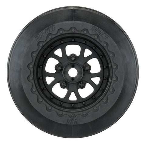 Pomona Drag Spec 2.2 3.0", Black: Slash 2WD Rear, 4x4 F/R