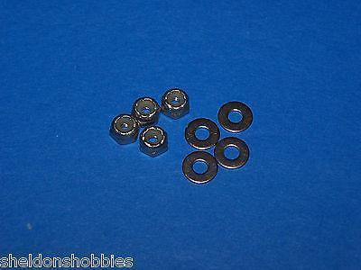 PRATHER STAINLESS STEEL NUTS & WASHERS 4-40 (8) #4088